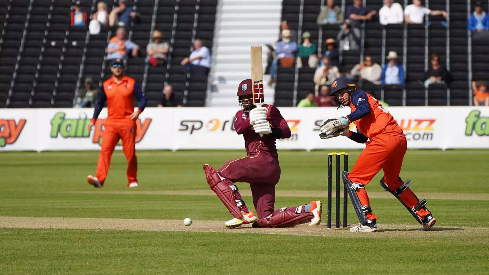 Nederland stond met 2-0 achter in de 3-game ODI-serie tegen West-Indië