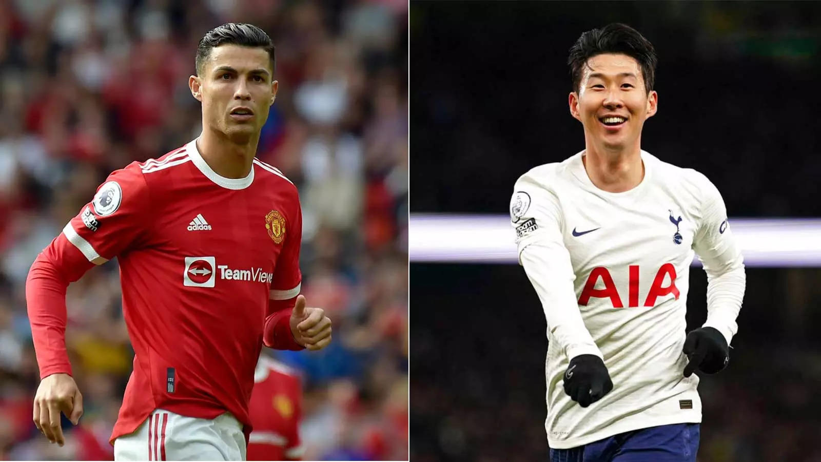 Cristiano Ronaldo earned the nod over Son Heung-min in PFA Team of the Year