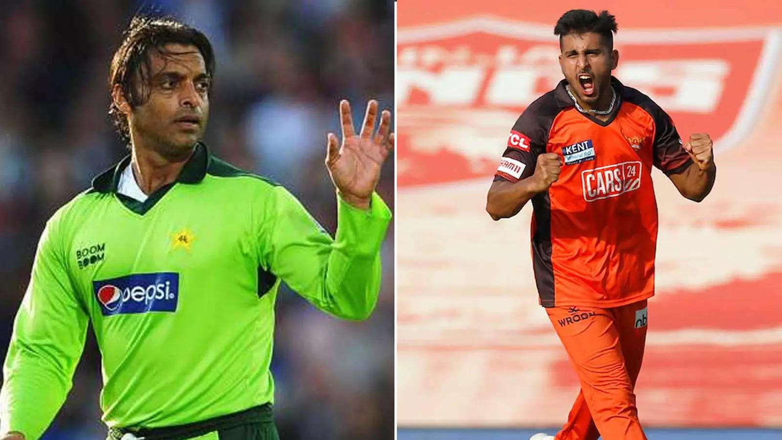 Umran Malik has been compared to Shoaib Akhtar due to his express pace