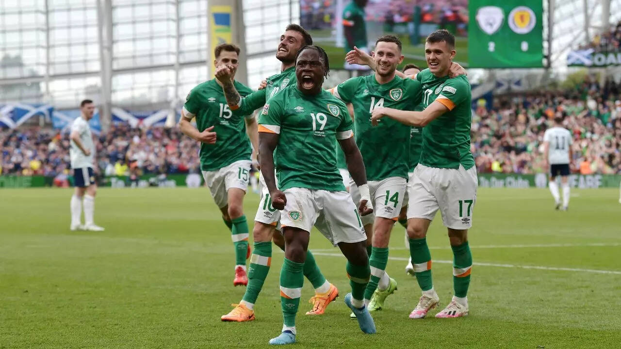 UEFA Nations League Ireland win first competitive home game in three