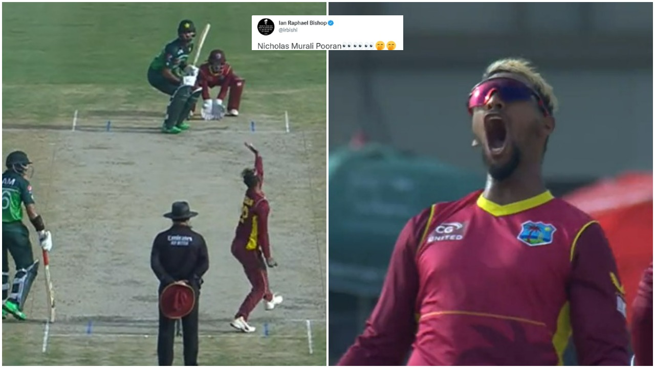 WI and WK captain Nicolas Pooran shows bowling talent lands first international wicket against Pakistan – watch