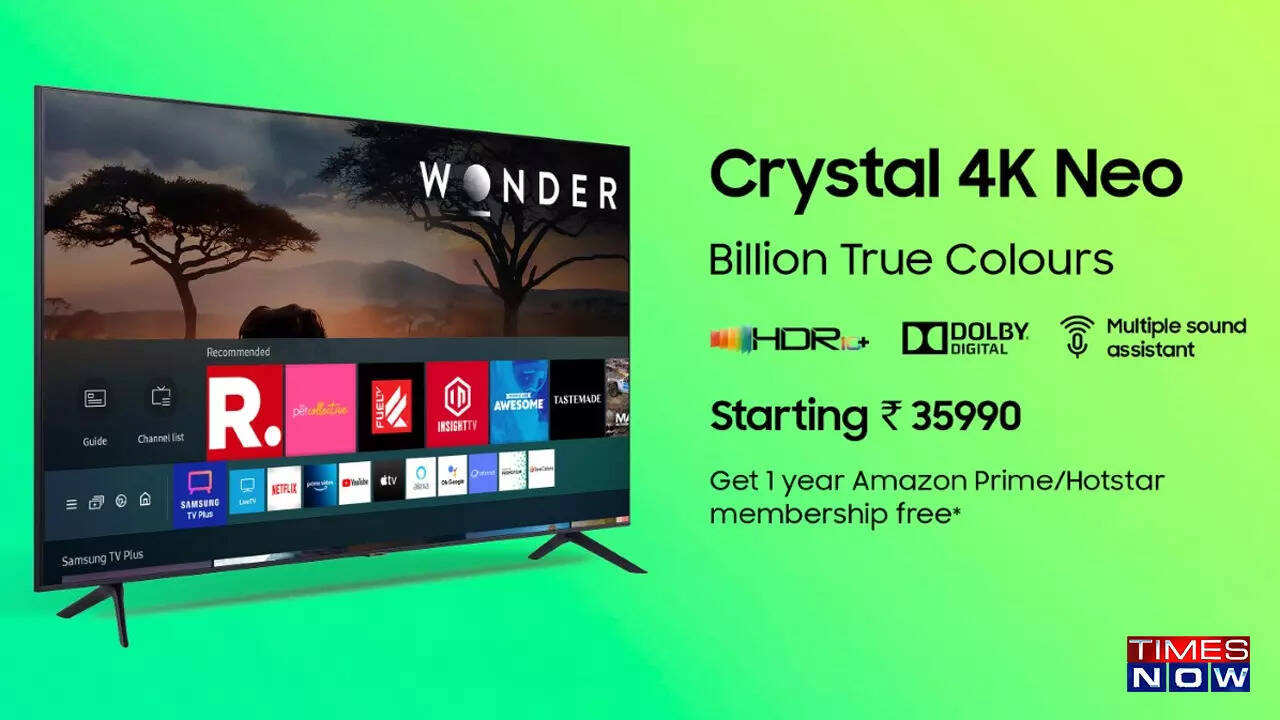 Samsung Launches Crystal 4K Neo TV at a starting price of INR 35990