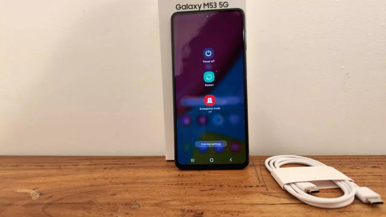 Samsung Galaxy M53 5G first look in pictures | Times Now