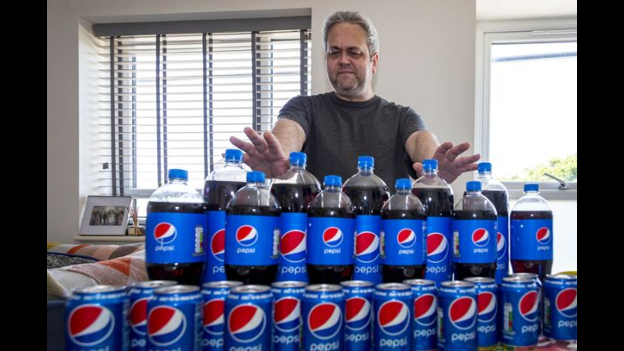 This man drank 30 cans of Pepsi EVERY DAY for 20 years and spent Rs 67 lakh a year on it