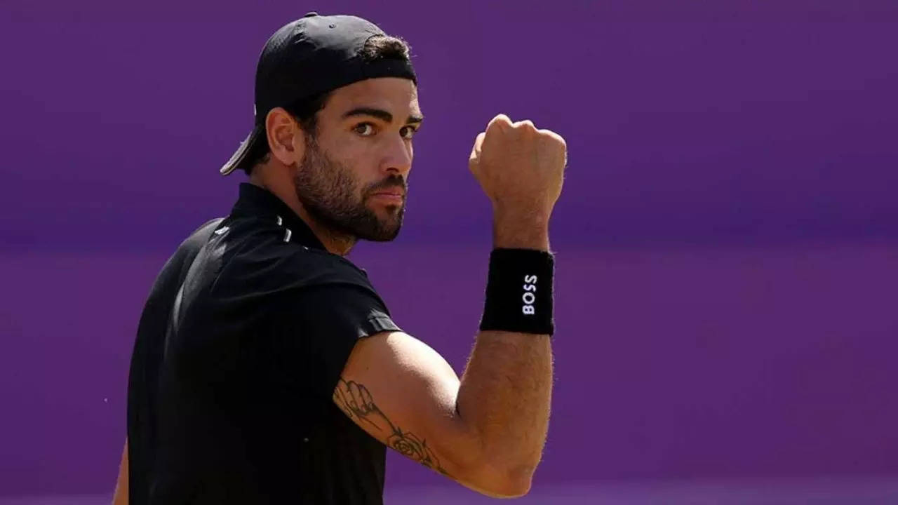 Queens reigning champion Berrettini into semi-finals as Cilic reaches a grass court SF for the first time Tennis News, Times Now
