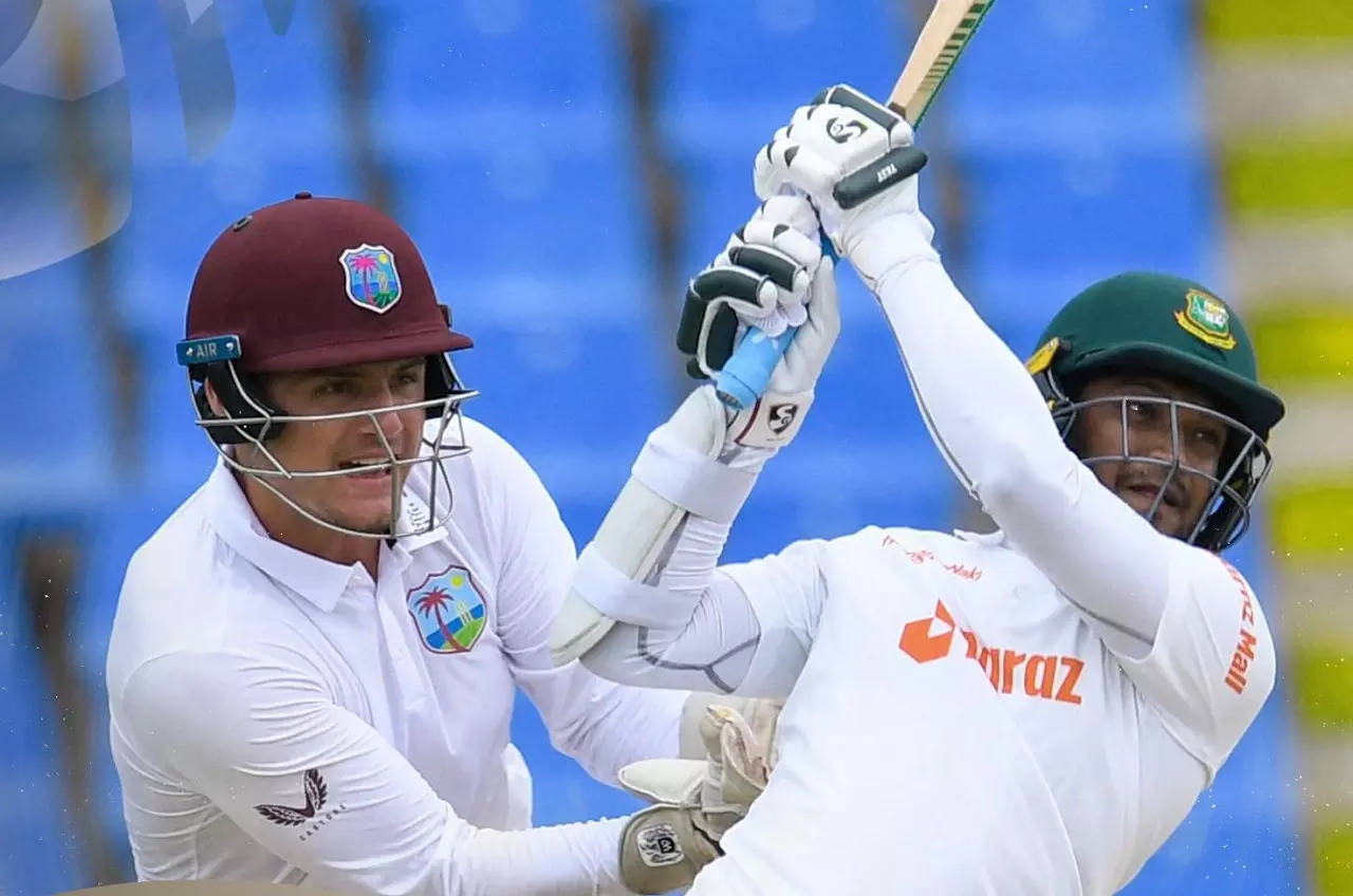 No one can spoon feed them Captain Shakib slams Bangladesh batters for poor display in 1st WI Test