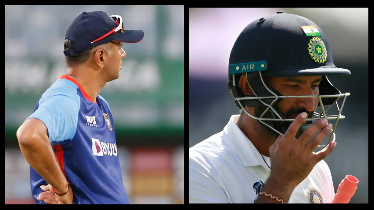 Pujara recalled his first-ever interaction with head coach Dravid