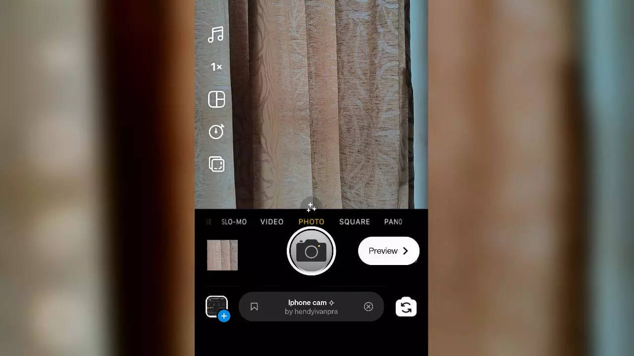 How to use Instagram's Iphone cam effect to create reels