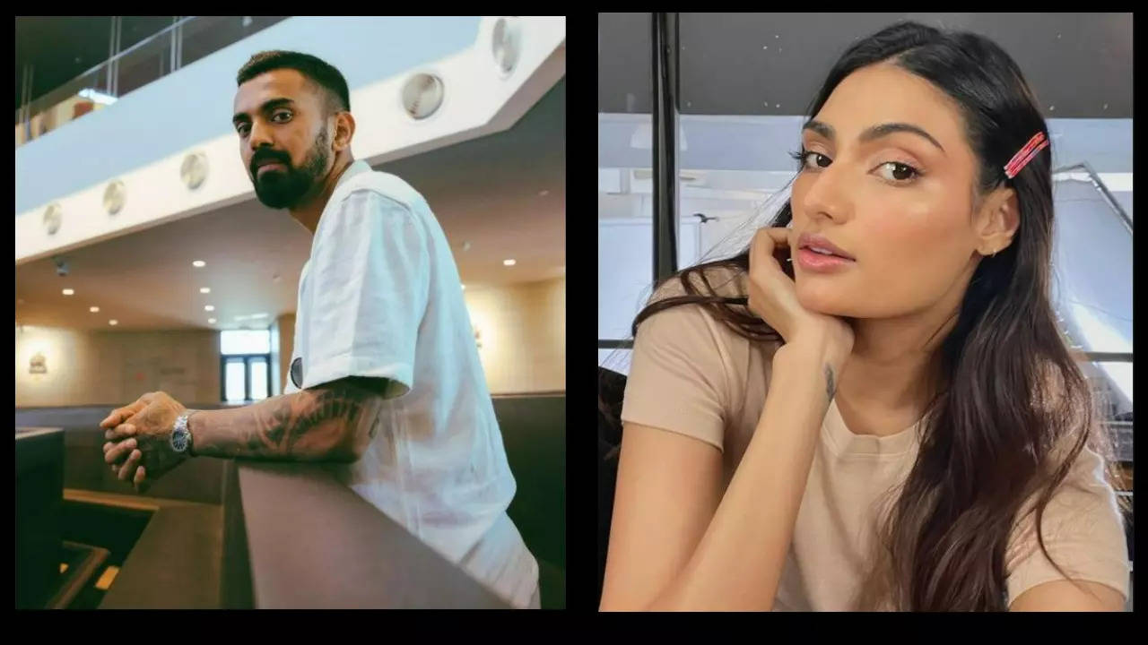 Der indische Vizekapitän KL Rahul wurde bei einem stilvollen Einzug am Flughafen neben seiner Frau Athiya Shetty gesichtet