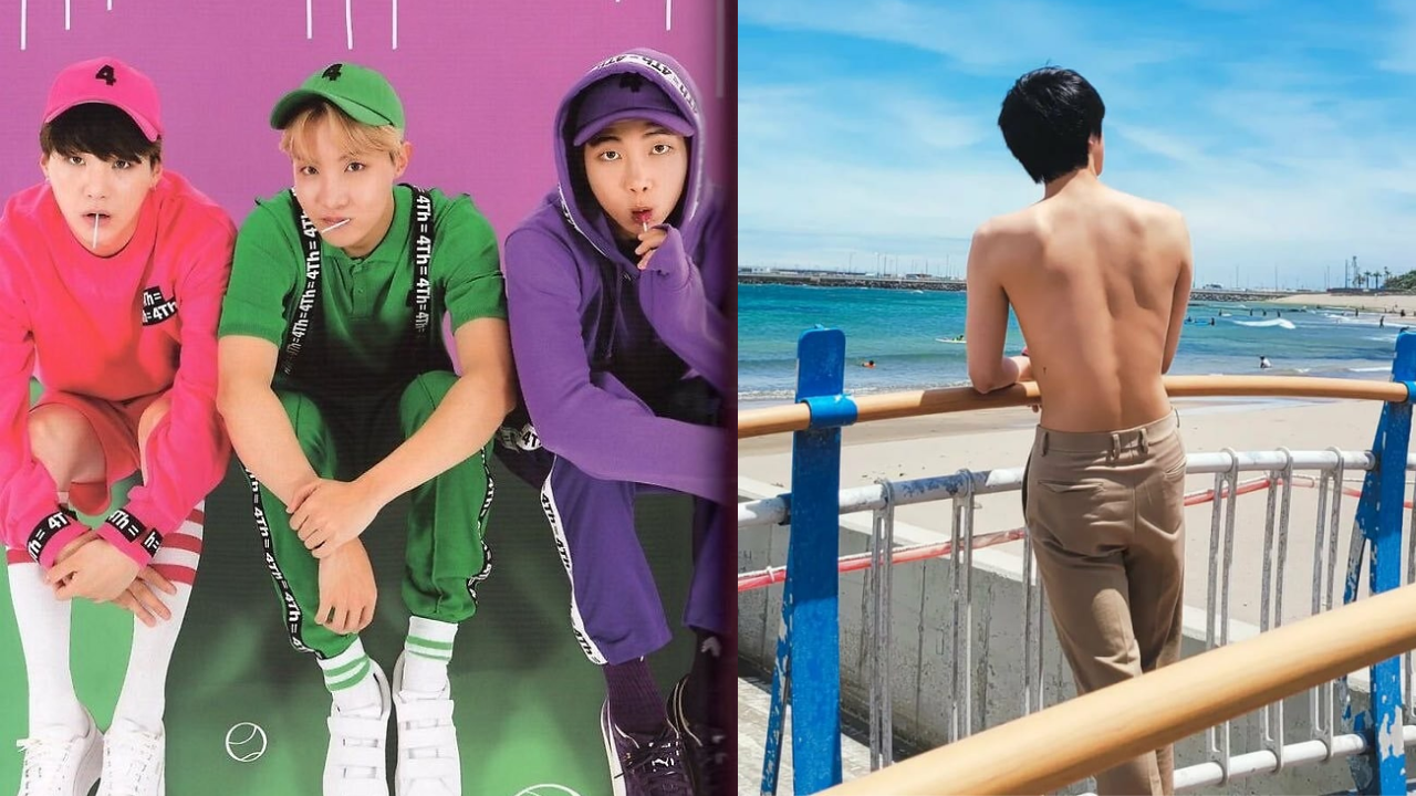 Holy Moly! BTS members J-Hope and RM's reaction to Jin's shirtless pic is  every ARMY ever