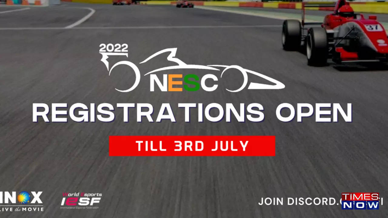 ESFI announces national qualifiers Sim Racing World Cup Monaco | Technology  & Science News, Times Now