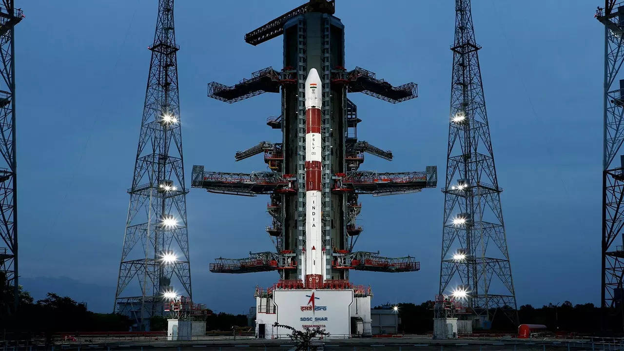 ISRO launched PSLV-C53.  Launched three Singapore satellites on board