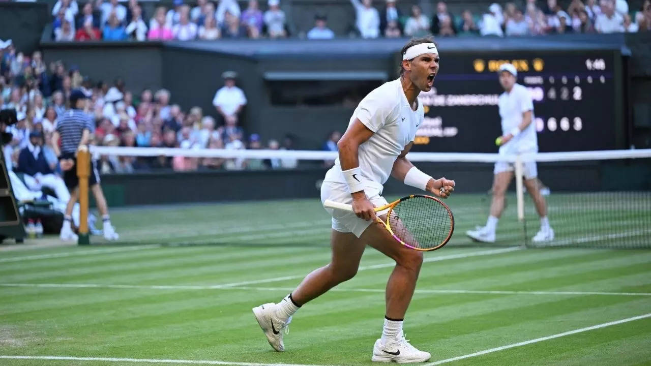 Nadal on the heels of a Calendar Grand Slam beats Van de Zandschulp to reach Wimbledon quarter-final