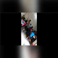 The five-year-old student was later shifted to hospital for treatment