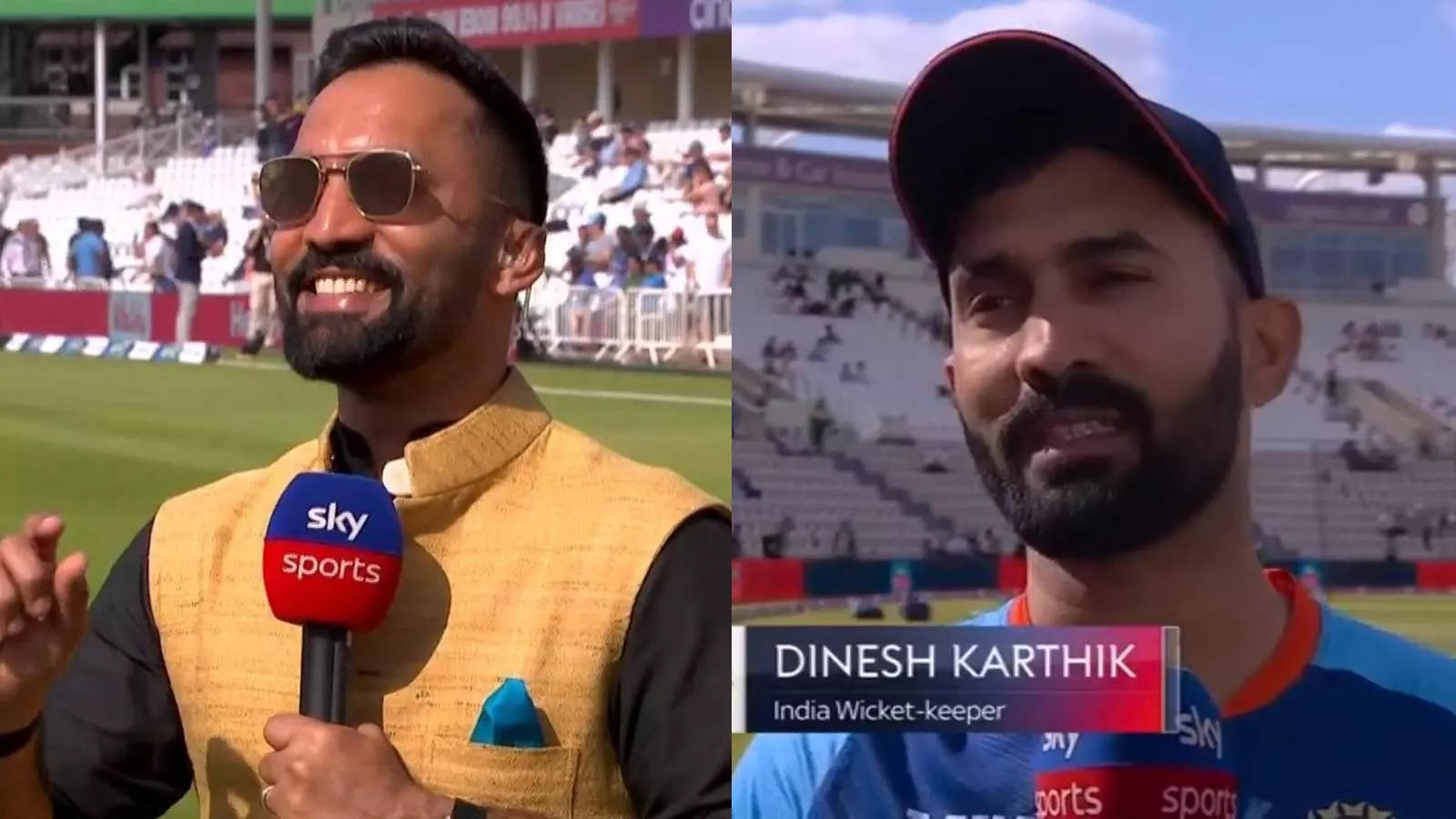 Dinesh Karthik had featured for a broadcaster as commentator last year