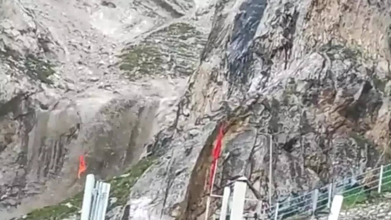 Amarnath Cloudburst Videos of flash floods show gushing waters hit base camp outside holy shrine - WATCH