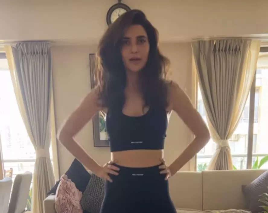 From Malaika Arora Khan to Karishma Tanna to Sunny Leone  several actresses took to Instagram to share a picture of video performing the fitness challenge Photo credit Karishma TannaInstagram