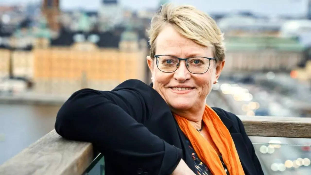 Ing-Marie Wieselgren, photographed in Stockholm. Photo Simon Rehnström  SvD  TT image