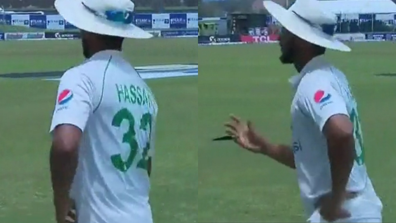 Watch Hasan Alis hilarious dance moves leaves commentator Danny Morrison amused during 1st Test vs Sri Lanka