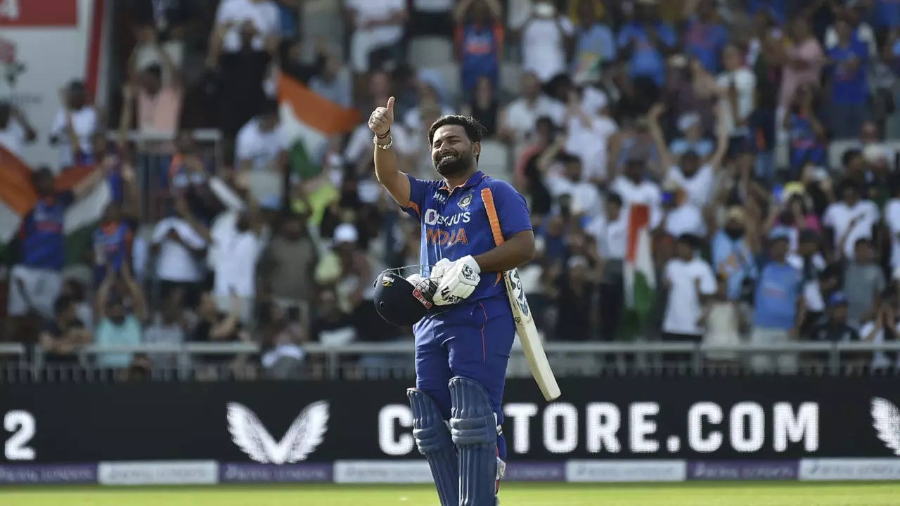 IND vs ENG Rishabh Pant hits series-winning knock by scoring his debut ODI hundred in decider