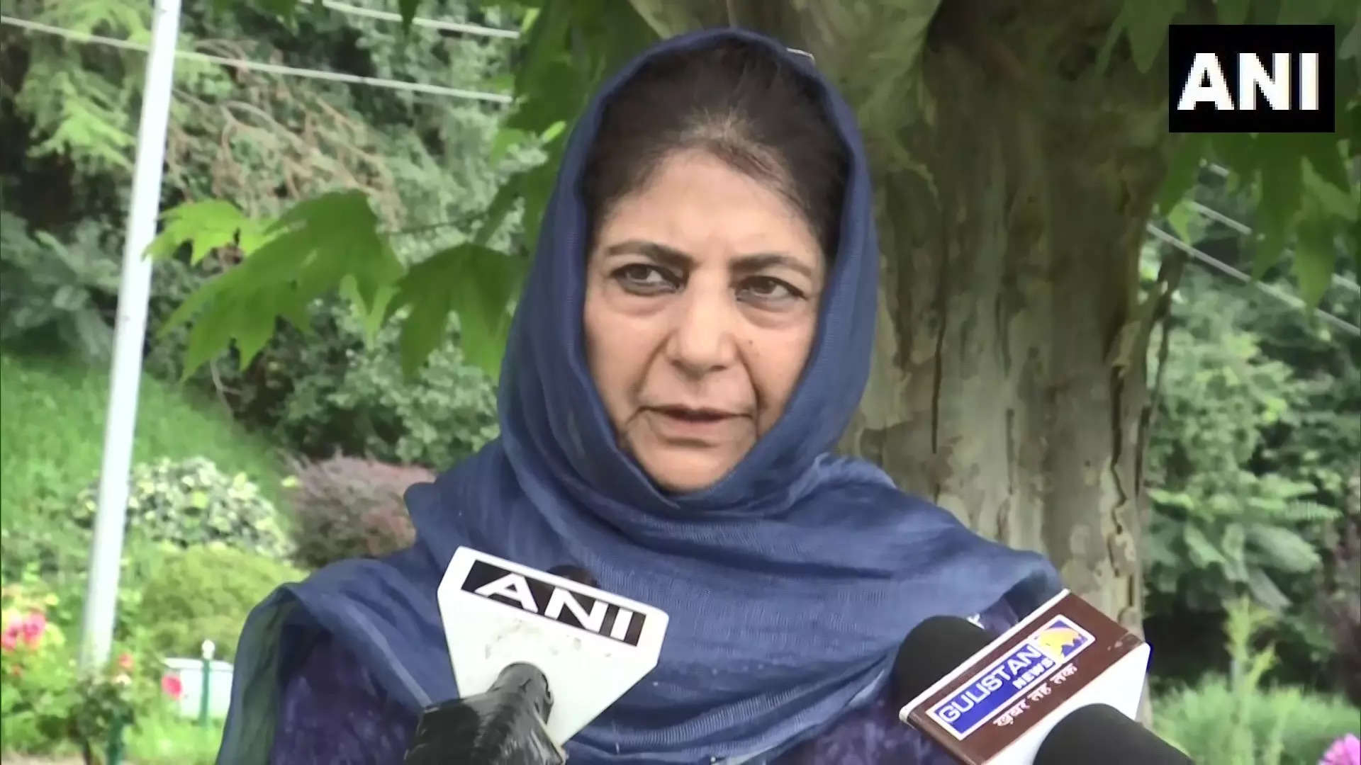 Dialogue is the only option PDP leader Mehbooba Mufti calls for talks with Pakistan to resolve Kashmir issue