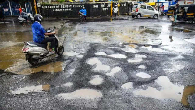 Mumbai potholes - PTI.