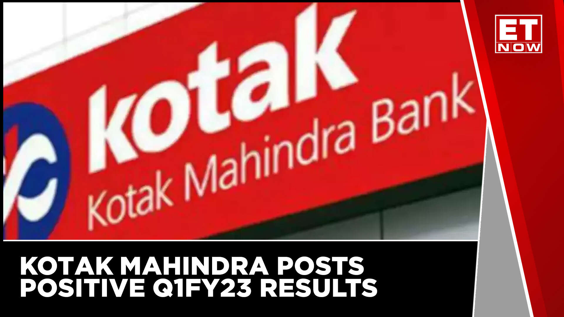 Kotak Mahindra Bank Standalone Pat Jumps 26% YoY In Q1FY23 | ET Now Kotak Mahindra Bank Standalone Pat Jumps 26% YoY In Q1FY23 | ET Now