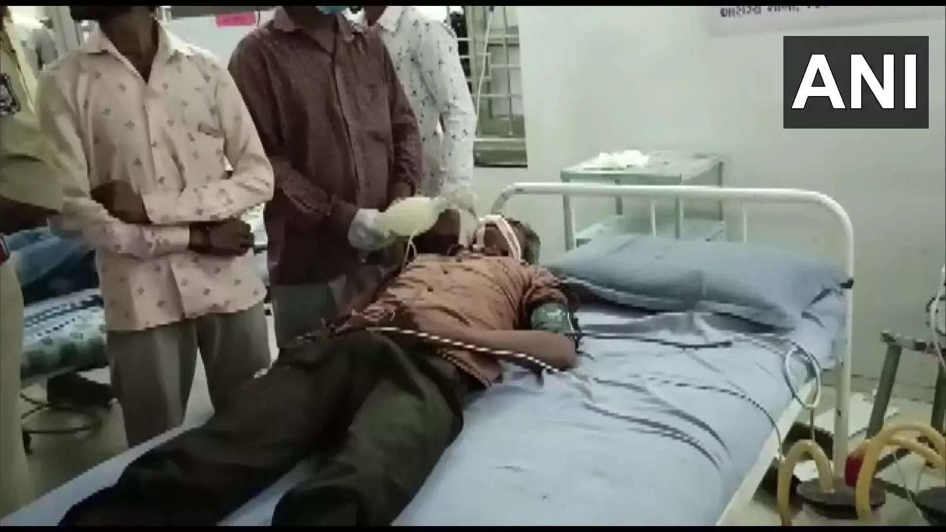 Some of the critical patients have been shifted to the government hospital in Bhavnagar