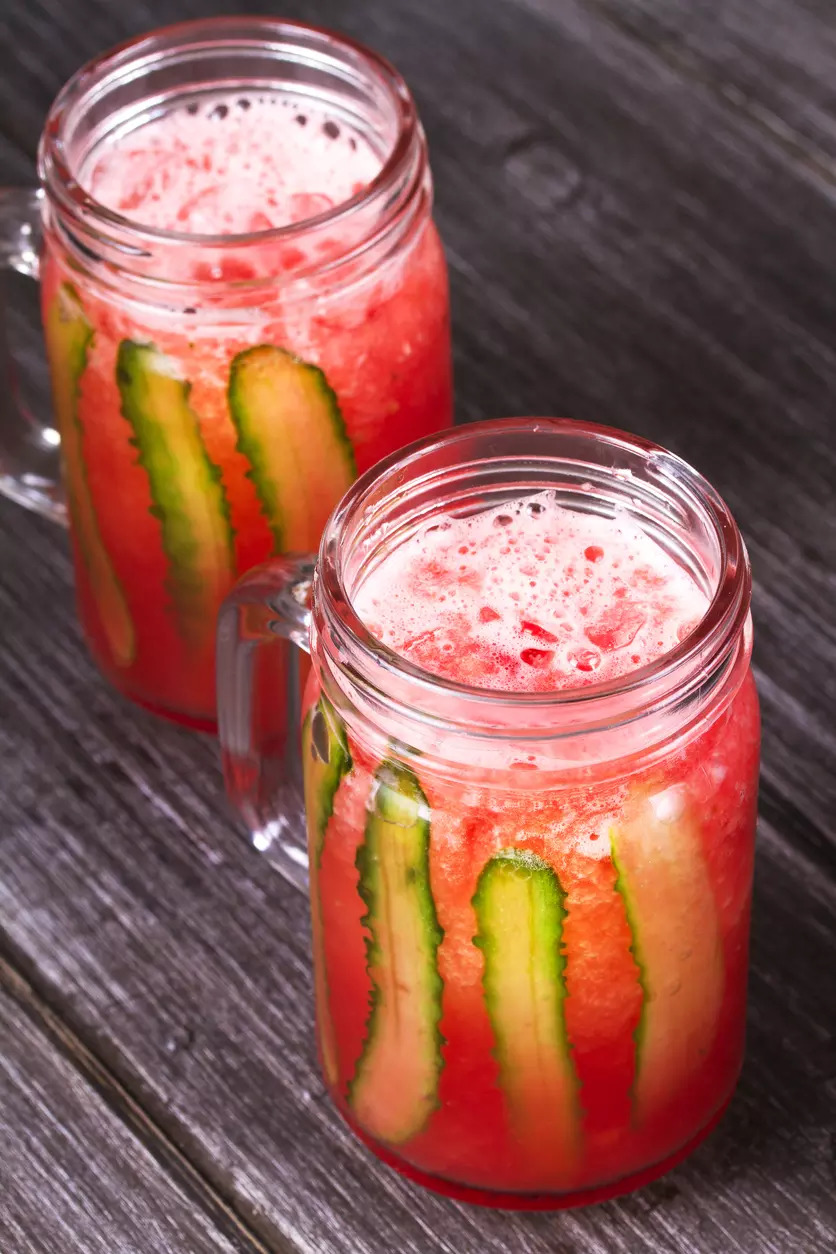 Watermelon and Cucumber juice