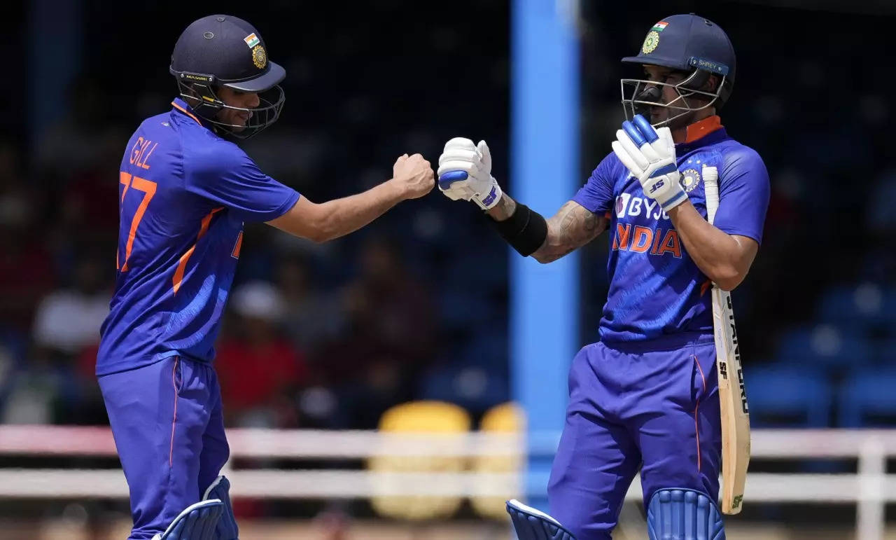 Dhawan heaps praise on Shubman Gill after starring in WI series, finds Rohit's touch