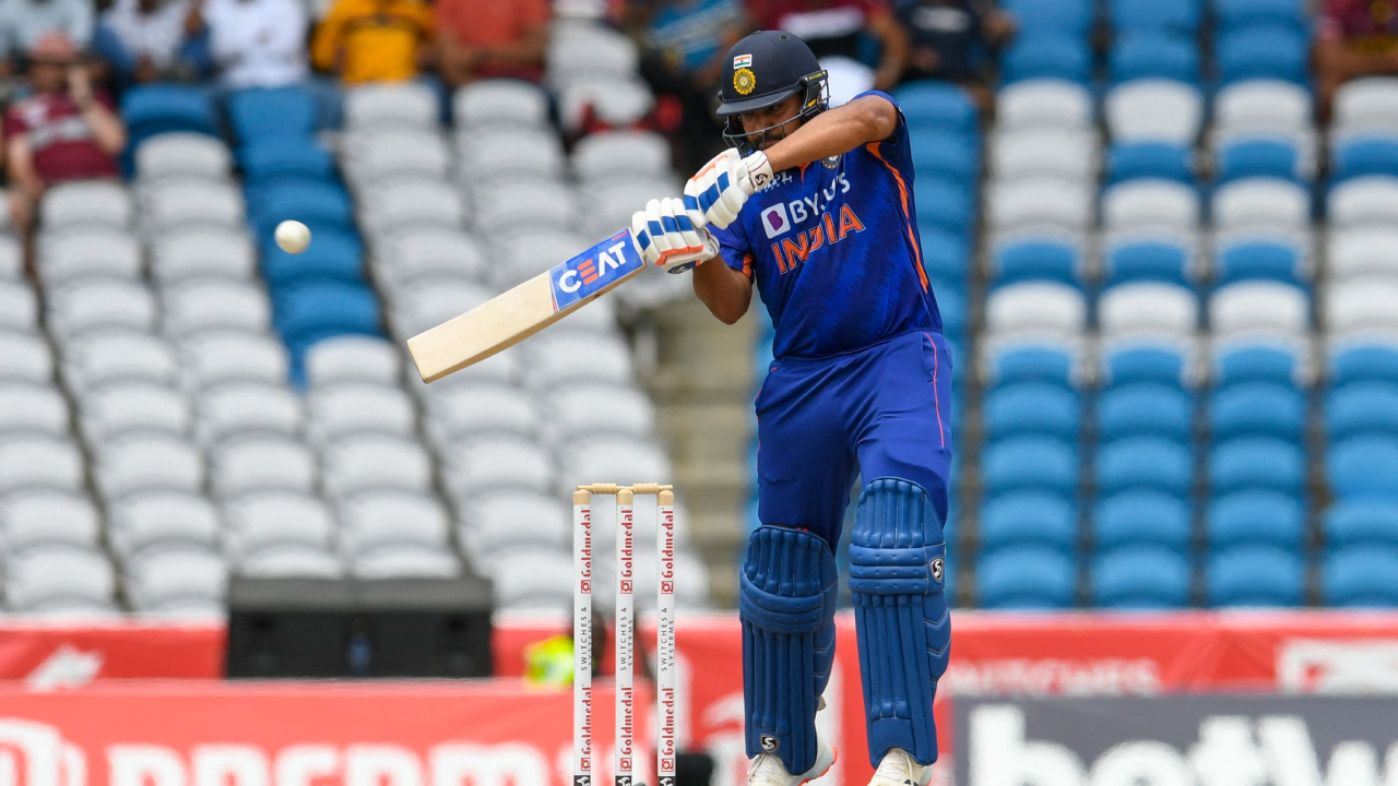 Ind vs WI Rohit Sharma upstages Virat Kohli to set new world record with sublime half-century in 1st T20I