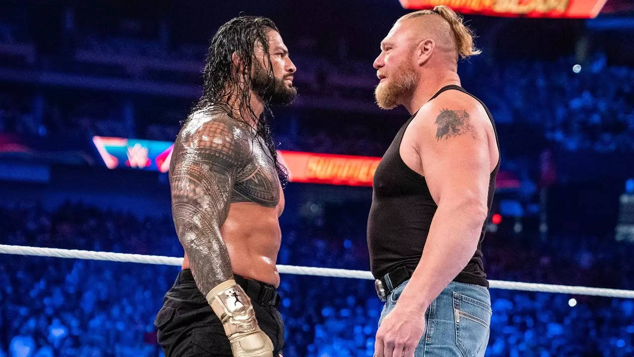 Summerslam 2022 Three potential shock endings to Brock Lesnar vs Roman Reigns clash