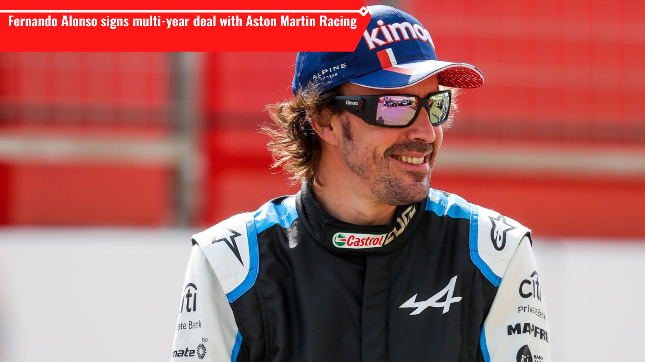Fernando Alonso Set to join Aston Martin Racing