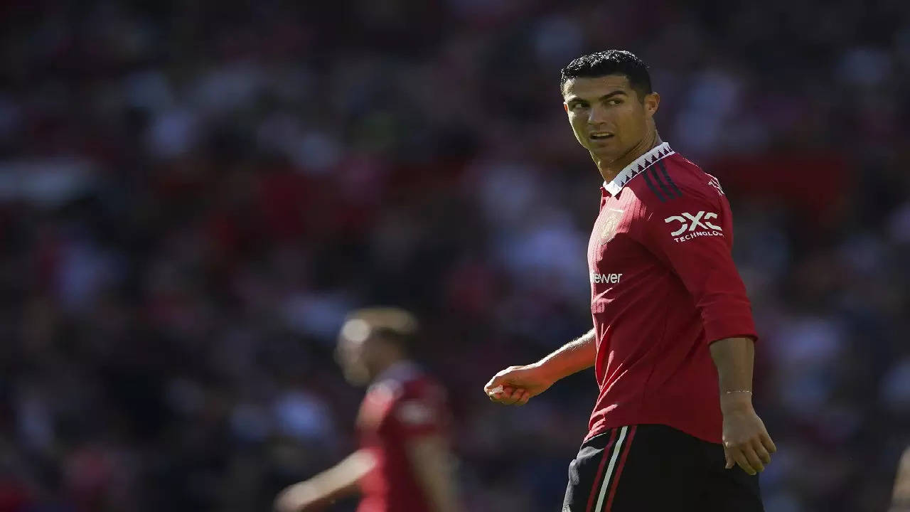 Cristiano Ronaldo leaves Old Trafford before full-time of pre-season game against Rayo Vallecano - See picture