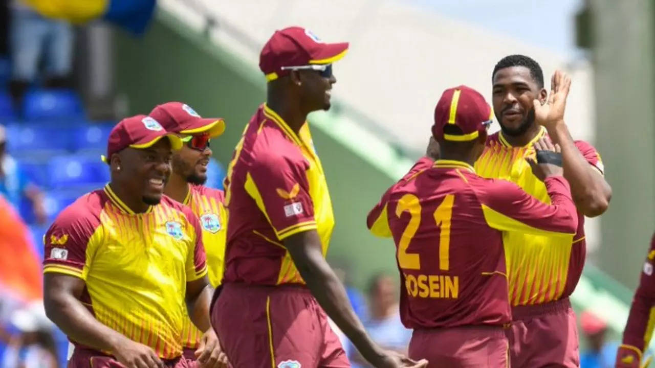 WI vs IND 2nd T20I Kings 68 McCoy's six-wicket haul guides West Indies to win over India level the series
