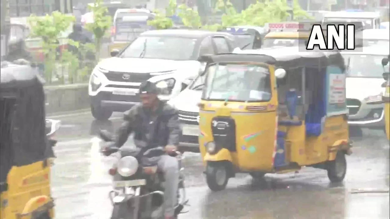 Hyderabad IMD issues heavy rain warning for the day