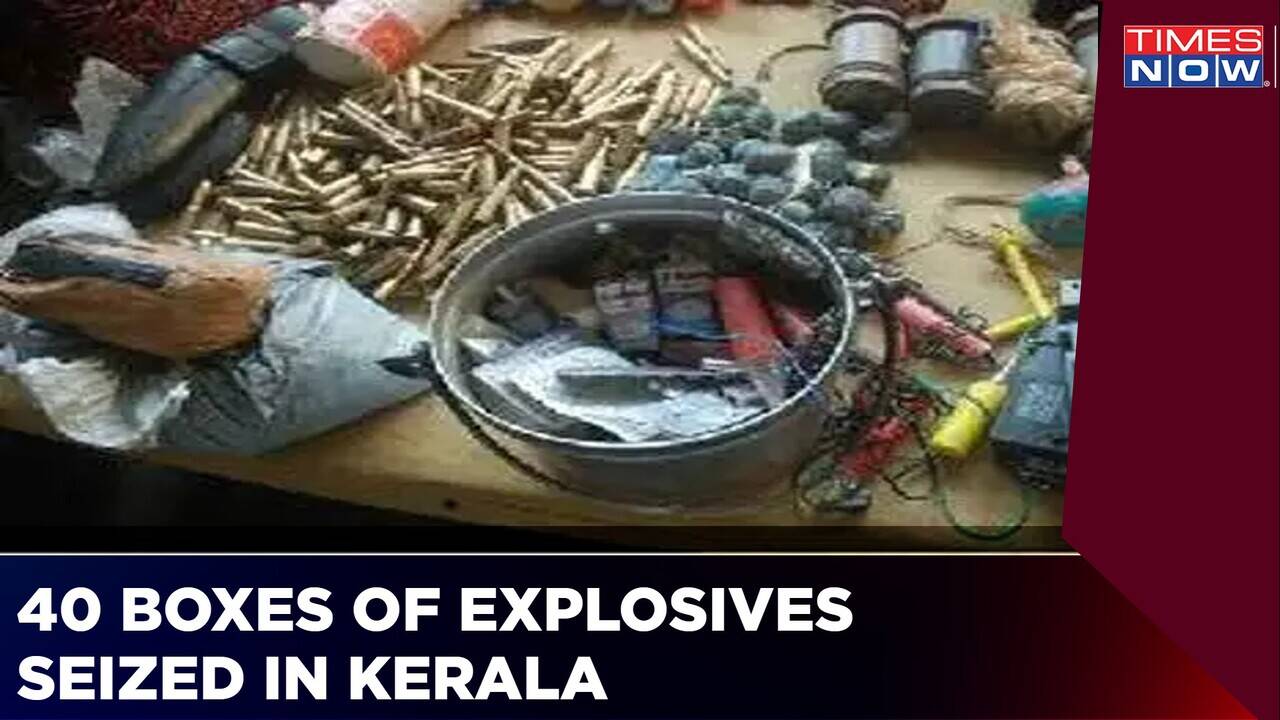 Massive haul of explosives material in Kerala’s Palakkad; 8,000 gelatin