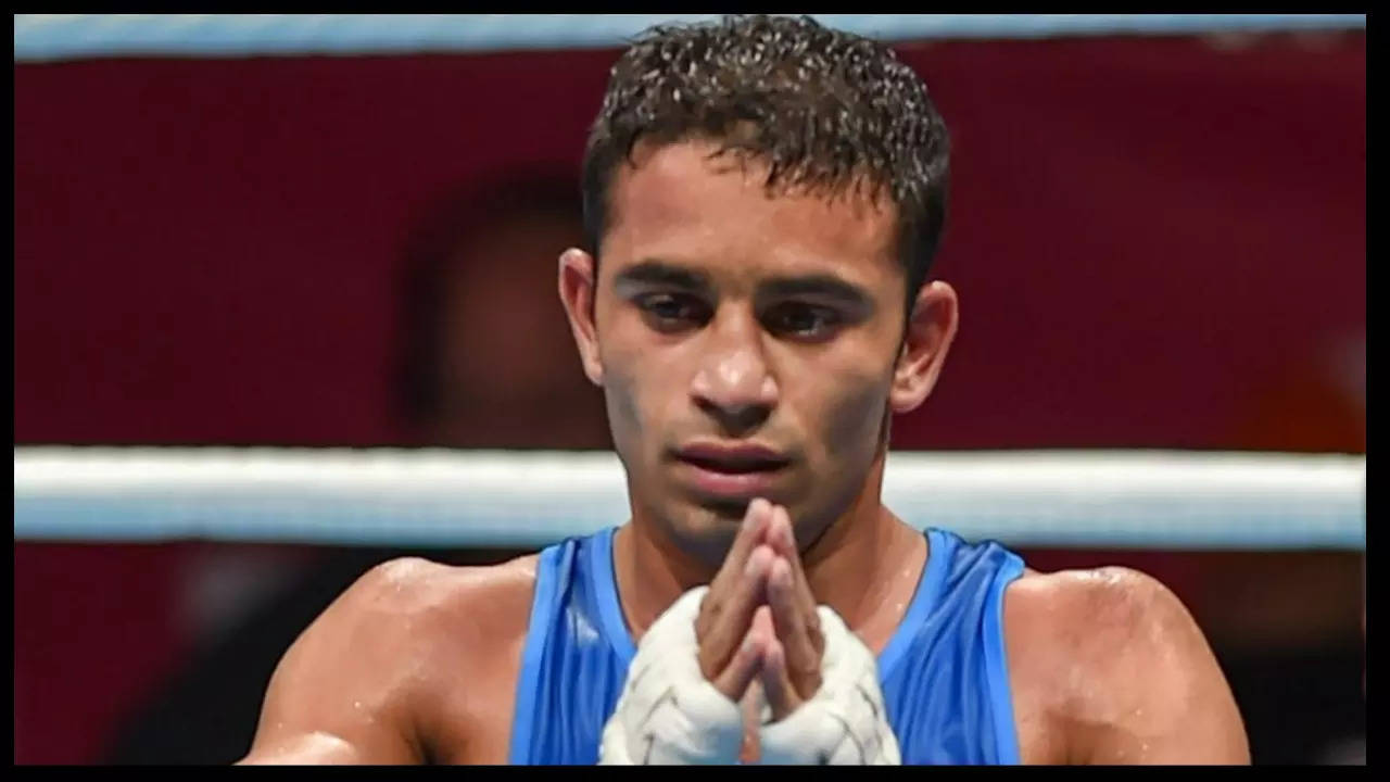 Commonwealth Games boxer Amit Panghal advances to the semifinals and secures the medal for India at the CWG 2022
