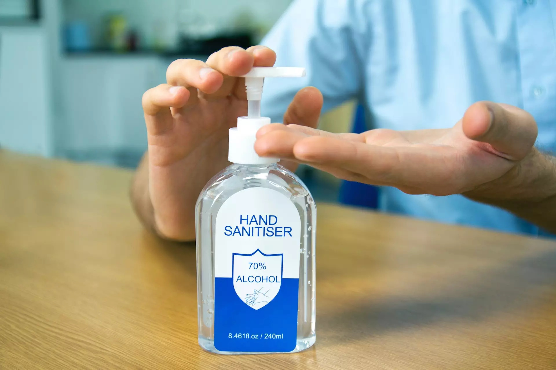 Always keep sanitizer handy