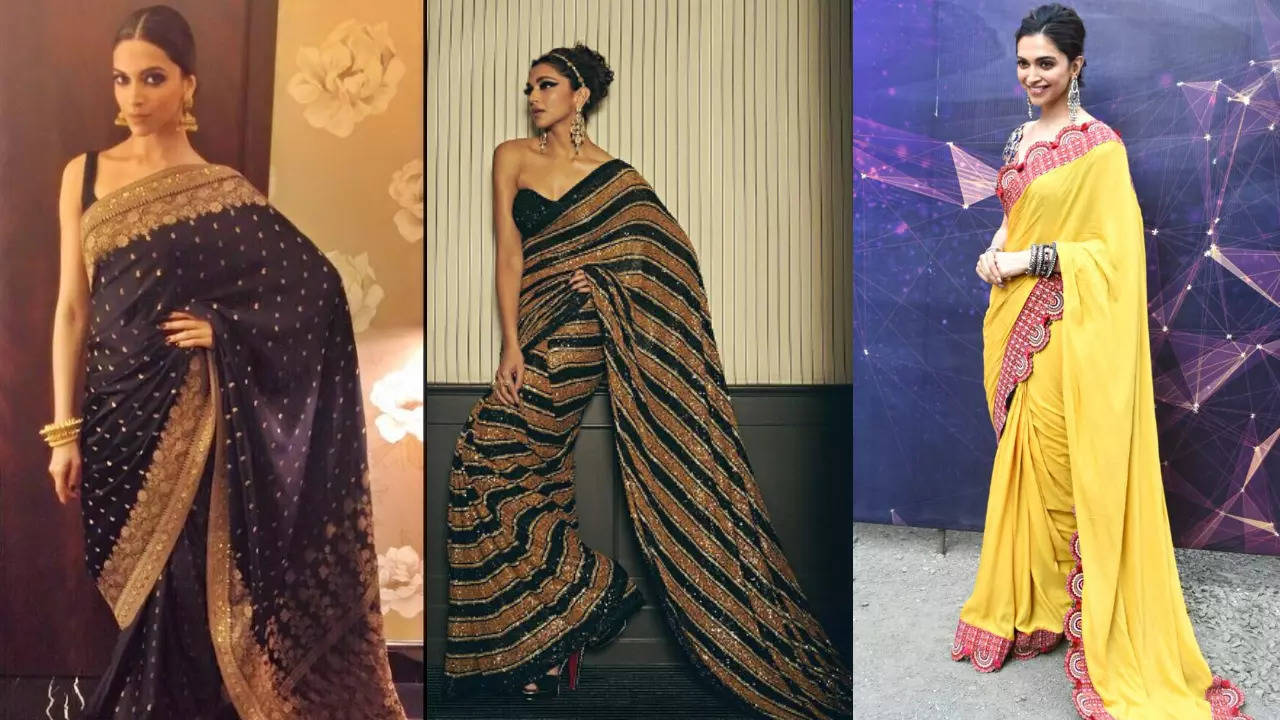 Deepika Padukone sarees perfect for Raksha Bandhan