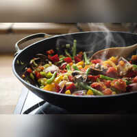 When it comes to nutrition it is wiser to choose the middle ground and make wiser decisions although one must keep a safe distance from the frying pot try pan frying the vegetables and adding your favourite toppings in smaller quantities to gain maximum benefits