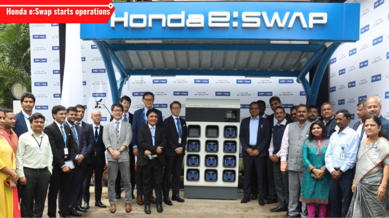 Honda, Hindustan Petroleum begin battery swap service for electric vehicles in India NewzAcid