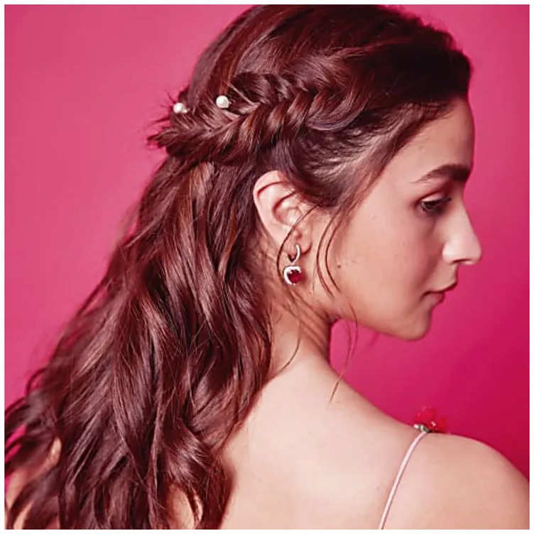 Red Carpet Inspired Hairstyles You Can Do Yourself At Home This Wedding  Season  HerZindagi