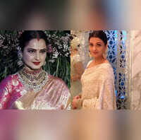 Rekha, Aishwarya Rai’s hair bun hairstyles that are perfect for