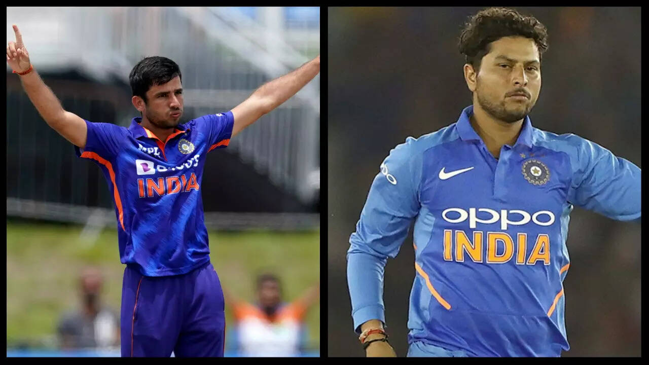 Kuldeep Yadav, Ravi Bishnoi | Photo: IANS/ AP