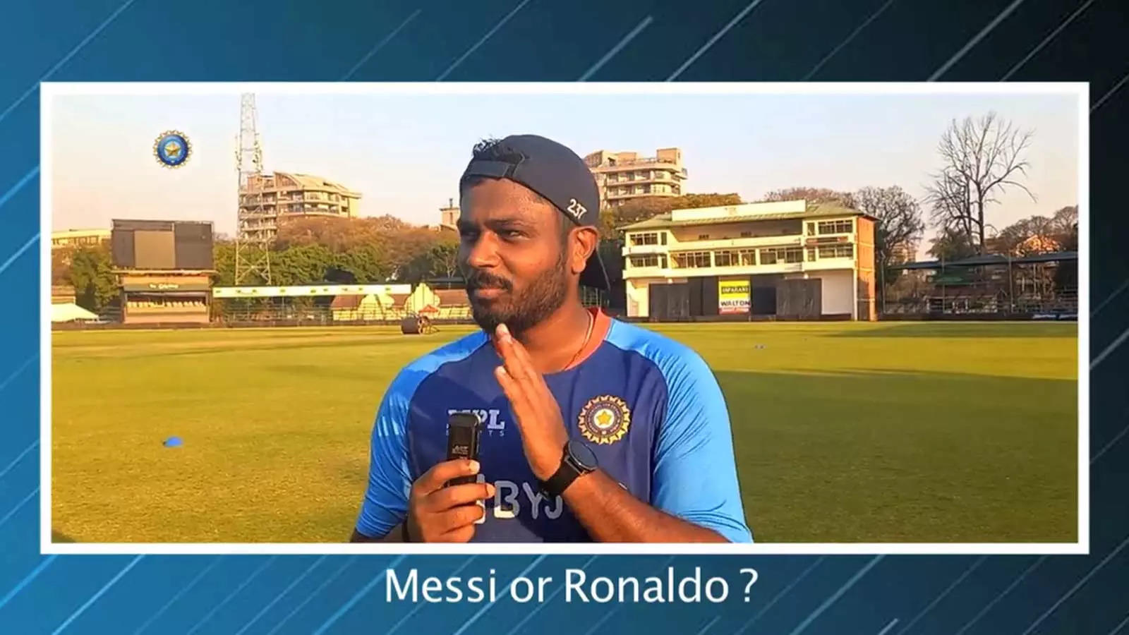 Sanju Samson answered some tricky questions in a rapid-fire Q&A