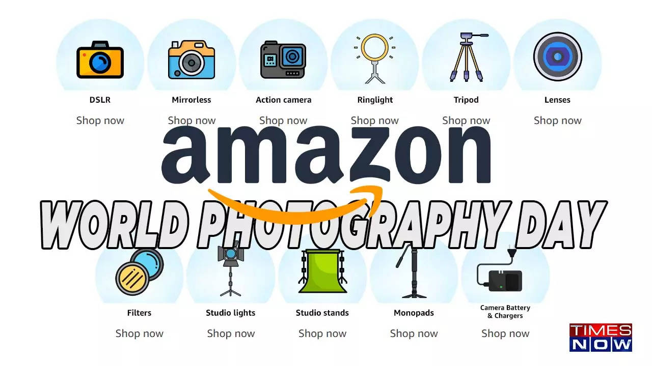 World Photography Day sale on Amazonin up to 65 off on cameras gimbals ring lights tripods details
