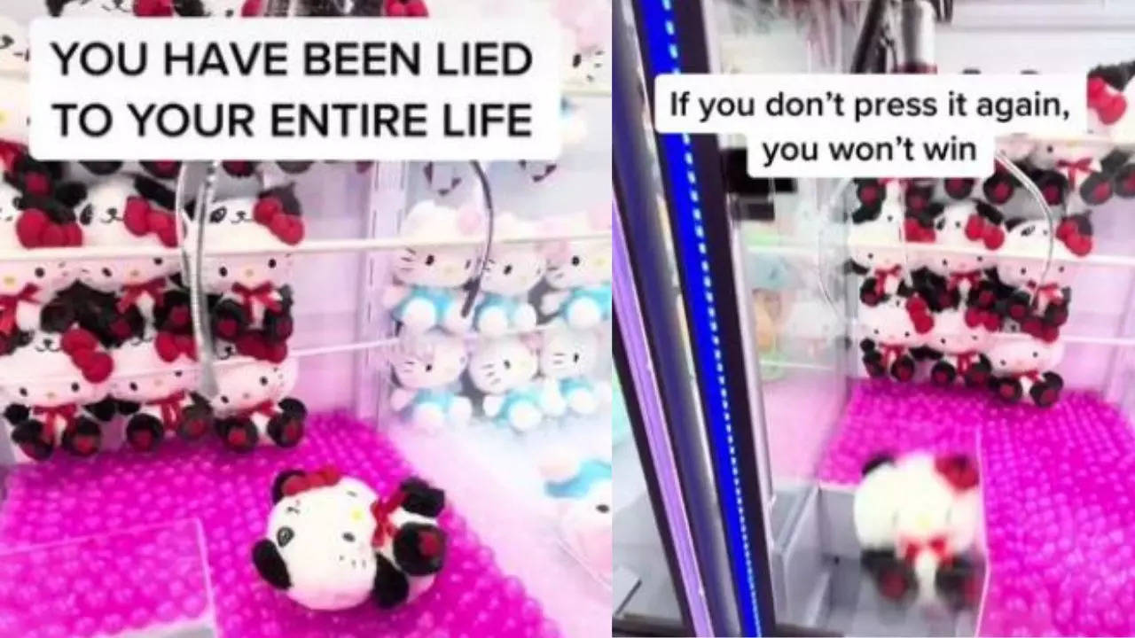 TikToker reveals the trick to nail the claw-machine game internet users stunned