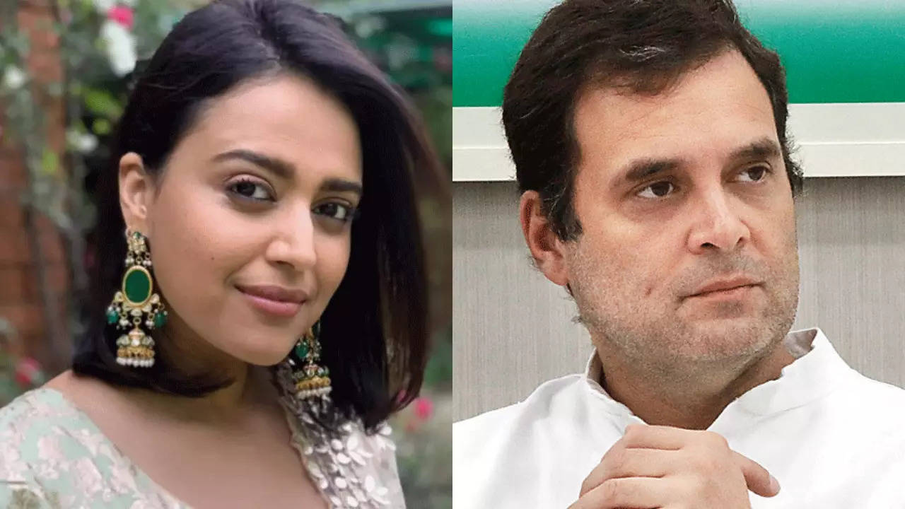 Swara Bhasker compares Rahul Gandhis image with the cancellation culture of Bollywood and says he is perfect