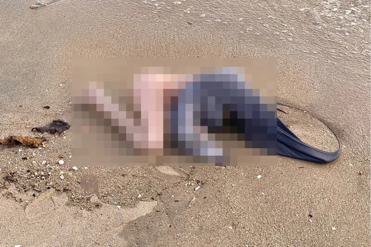 Murdered woman on beach causes mass panic turns out to be hyper